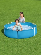 Бассейн каркасный Frame Pool, 152×38 см, от 2 лет, круглый, 56283 Bestway - Фото 11