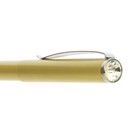Ручка шариковая PIERRE CARDIN ACTUEL, корпус алюминий лакированный, отделка сталь, чернила синие, магнитный колпачок, бежевая - Фото 3