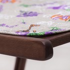 Подушка на стул с завязками «Лаванда», 35х38 см, бязь 125г/м, хл100% - Фото 3
