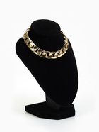 Бюст для украшений QF, 10×9×15 см, h=15 см, чёрный - Фото 1