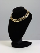 Бюст для украшений QF, 10×9×15 см, h=15 см, чёрный - Фото 4