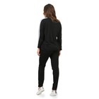 Комплект: джемпер+брюки, размер 44, цвет чёрный - Фото 2