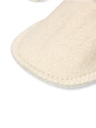 Тапочки для бани, полиэфир 70%, шерсть 30%, белые, «Добропаровъ» - Фото 4