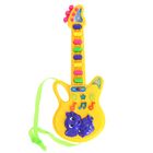 Музыкальная игрушка гитара «Слоник», световые и звуковые эффекты, МИКС - Фото 1