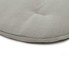 Комплект флисовый в коляску (наматрасникик, подушка), цвет серый, К24-5-2ФЛ - Фото 2