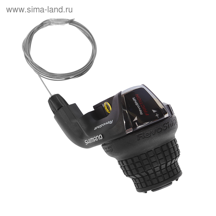 Шифтер Shimano Tourney RS35, левый, 3ск, трос 1800мм,  ASLRS35LNBT - Фото 1