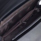 Рюкзак молодёжный, отдел с перегородкой на молнии, наружный карман, цвет чёрный - Фото 3