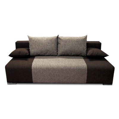 Диван раскладной ROYSE, 1950×640×800 мм, обивка coffee/dark gold