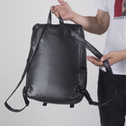 Рюкзак молодёжный, отдел на молнии, 4 наружных кармана, цвет чёрный - Фото 4