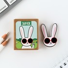 Значок в коробочке «Заяц» 5×4 см - Фото 3