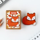 Значок в коробочке «Лиса», 5×4 см - Фото 2