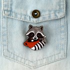 Значок в коробочке «Енот» 5×4 см - Фото 5