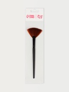 Кисть для макияжа, веерная, 17.5(±1) см, чёрная - Фото 5