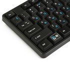 Клавиатура CBR KB 108, проводная, мембранная, 104 клавиши, USB, черная - Фото 2