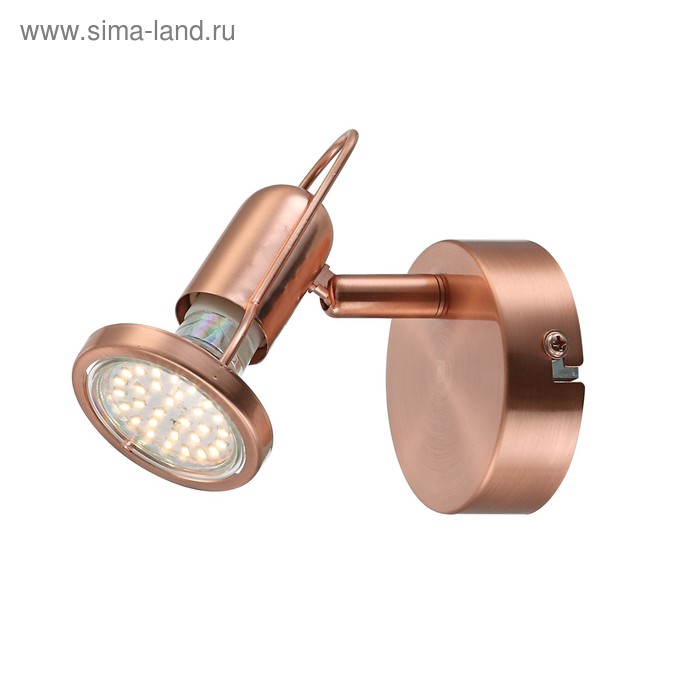 Спот ANNE 1x3Вт GU10 LED медь 11x8x11,5см - Фото 1