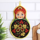 Прихватка «Матрёшка», хохлома, сувенирная, 29х20 см - фото 20795091