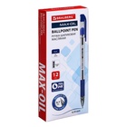 Ручка шариковая 0.7 мм, BRAUBERG Max-oil, с резиновым упором, чернила синие, масляная основа - Фото 11