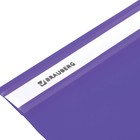 Папка-скоросшиватель А4, 130/180 мкм BRAUBERG, фиолетовая - Фото 5