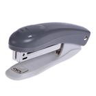 Степлер канцелярский № 10, BRAUBERG Einkommen, до 12 листов, встроенный антистеплер, пластиковый корпус, серый - Фото 3