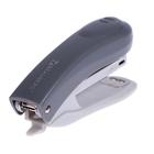 Степлер канцелярский № 10, BRAUBERG Einkommen, до 12 листов, встроенный антистеплер, пластиковый корпус, серый - Фото 5