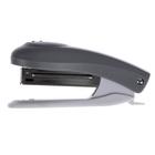 Степлер канцелярский № 10, BRAUBERG Einkommen, до 12 листов, встроенный антистеплер, пластиковый корпус, серый - Фото 6