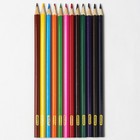 Карандаши ПИФАГОР, 12 цветов, классические, заточенные, картонная упаковка - Фото 2