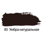 Краска акриловая художественная туба 75 мл, BRAUBERG "Умбра натуральная" - Фото 2