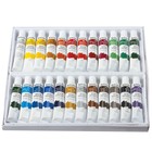 Краска акриловая в тубе, набор 24 цвета х 12 мл, BRAUBERG ART DEBUT, 191127 - Фото 2