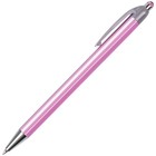 Ручка шариковая автоматическая BRAUBERG Sakura, узел 0.5 мм, чернила синие - Фото 3