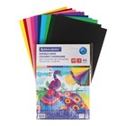 Картон цветной BRAUBERG Kids series, А4, 100 листов, 10 цветов, двусторонний, тонированный - Фото 8