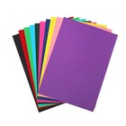 Картон цветной двухсторонний А4, 100 листов, 10 цветов, плотность 220 г/м2, BRAUBERG Kids series, тонированный - Фото 10