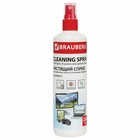 Спрей BRAUBERG для очистки мониторов и оптических поверхностей, 250 мл - Фото 1