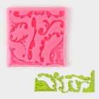 Молд «Вензельный оттиск», 9,8×9,8 см, цвет МИКС - Фото 1