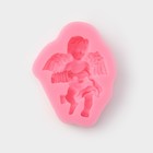 Молд Доляна «Ангел с гармошкой», силикон, 9×7,4×2 см, цвет МИКС - фото 25039620