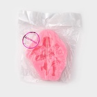 Молд для заливки Доляна «Ангел с гармошкой», силикон, 9×7.4×2 см, розовый - Фото 6