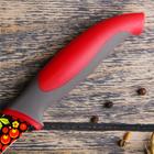 Нож кухонный с антиналипающим покрытием Доляна «Русский узор», лезвие 12 см - Фото 4