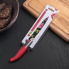 Нож кухонный с антиналипающим покрытием Доляна «Русский узор», лезвие 12 см - Фото 2