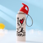 Бутылка для воды пластиковая «Бег», 500 мл - Фото 4