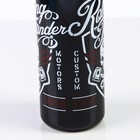 Бутылка для воды пластиковая «Череп», 750 мл, цвет чёрный - Фото 6