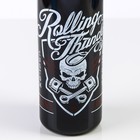 Бутылка для воды пластиковая «Череп», 750 мл, цвет чёрный - Фото 7