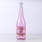 Бутыль для соуса и масла «Джоли» 1 л, цвет розовый - Фото 1
