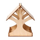 Деревянная кормушка-конструктор для птиц «Дерево» своими руками, 14.5 × 14.5 × 18 см, Greengo - Фото 12
