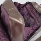 Рюкзак молодёжный на молнии, 1 отдел, 2 наружных кармана, цвет бронзовый - Фото 5