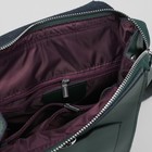 Рюкзак молодёжный, 1 отдел, 2 наружных кармана, цвет зелёный - Фото 5