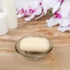 Мыльница стеклянная, 10.7×10.7×4 см, прозрачная - Фото 2