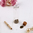 Баночка стеклянная с пробковой крышкой и запиской - пожеланием, МИКС - Фото 5