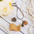 Баночка стеклянная с пробковой крышкой и запиской - пожеланием «Париж» - Фото 2