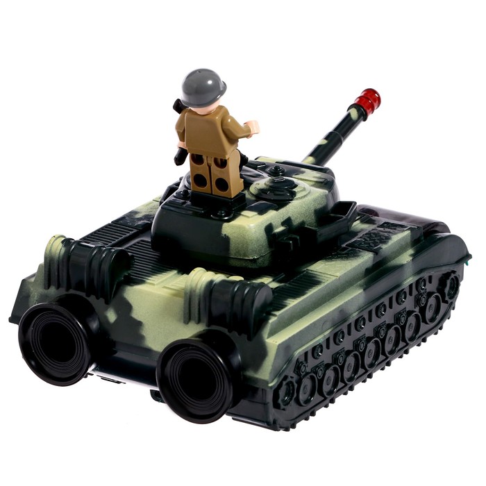 Бинокль «Танк», с ремешком и солдатиком, цвета МИКС - фото 1911284657