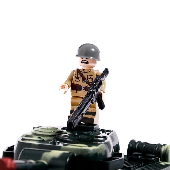 Бинокль «Танк», с ремешком и солдатиком, цвета МИКС - фото 1884831346