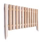 Ограждение декоративное, 45×110 см, 1 секция, дерево, «Линия», Greengo - Фото 8